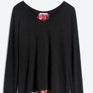 Alante Woven Back Knit Top